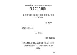 METERÉ MI CUERPO EN UN VESTIDO ELASTICADO...