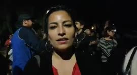 Palabras de Ana Tijoux a Coordinadora 18 de Octubre