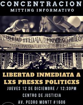 Mitín informativo Centro de Justicia