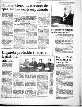 Inquieta posible traspaso a justicia militar