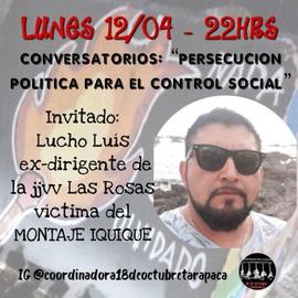 Conversatorios: Persecución política para el control social
