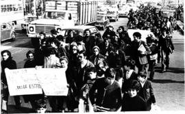 Fotografía Manifestación de estudiantes
