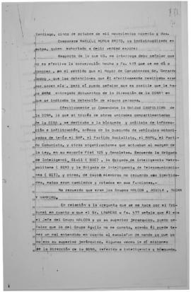Declaración judicial de Marcelo Moren Brito