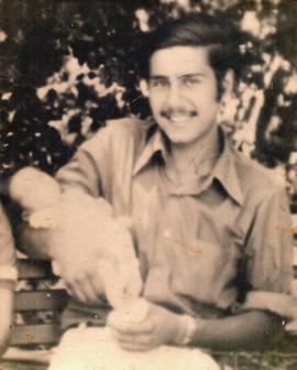 Carlos Salcedo y su hijo, Juan Cristóbal