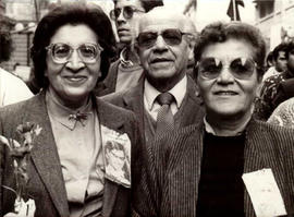 Luz Encina, Alberto Jorquera y María Cristiana Olivares