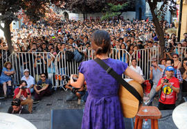 Camila Moreno en acto conmemorativo por el Día de los DDHH en Londres 38
