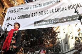 "Por el derecho a tener derechos. No a la criminalización de la lucha social"
