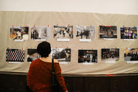 Exposición fotográfica en lanzamiento del libro "40 años de luchas y resistencia"